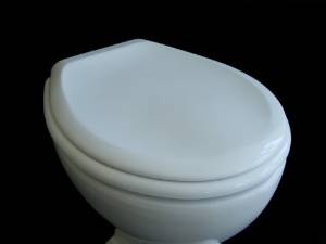 Toilettendeckel aus Duroplast