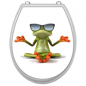 Toilettendeckel Frosch